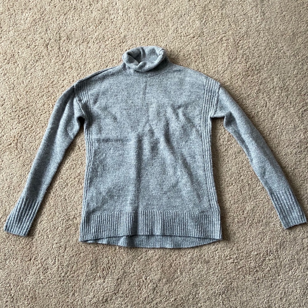 Gap Gray Cowl Neck Sweater
